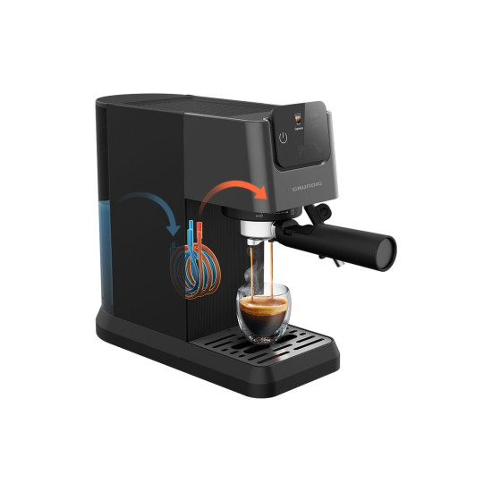 Yarı Otomatik Süt Köpürtücülü Espresso Makinesi
