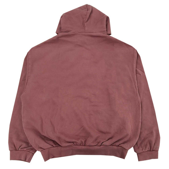 Logo Baskılı Kapüşonlu Yeşil Sweatshirt
